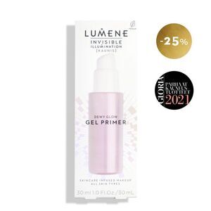 NWT Lumene Invisible Illumination Dewy Glow Gel Primer